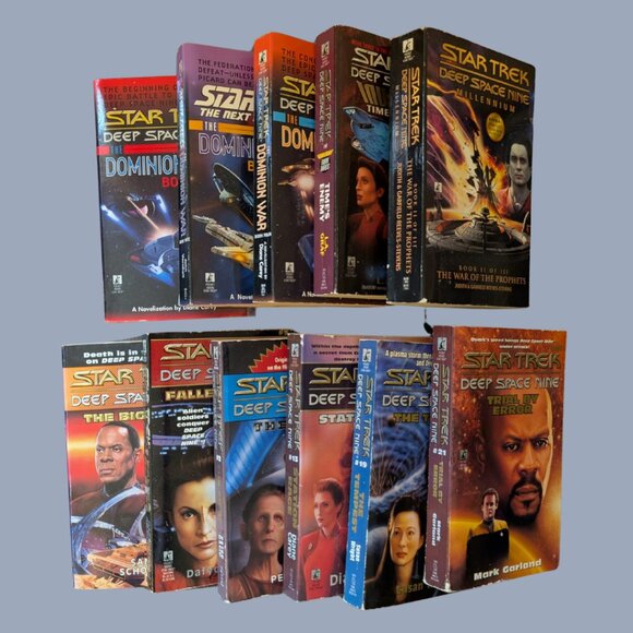 Star Trek: Deep Space Nine — 11-Book Vintage Paperback Lot - Picture 1 of 2
